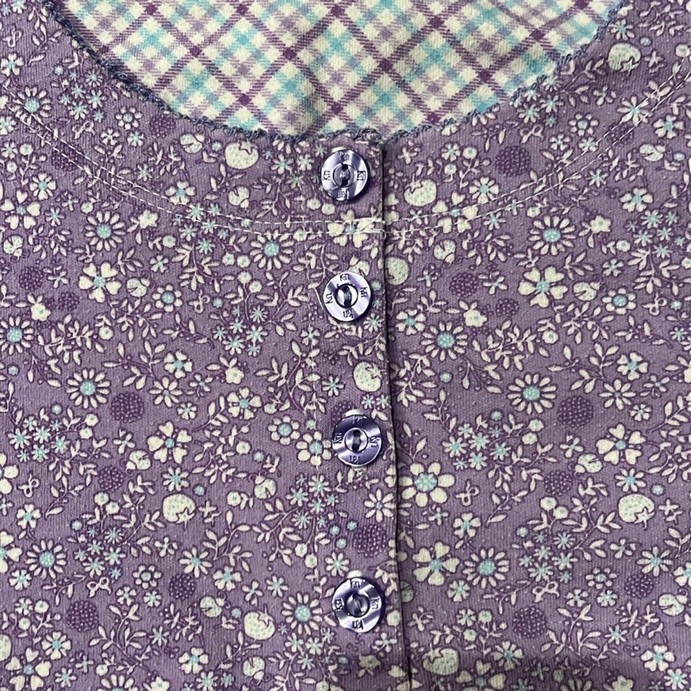 KAREN NEUBURGER Purple Floral Pajamas - Picture 3 of 7